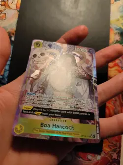 Boa Hancock Alt Art OP14-112 SR The Azure Sea’s Seven English One Piece TCG NM - Image 4