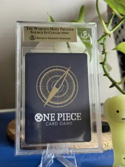 One Piece CCG Roronoa Zoro Chinese Anniversary CHINESE Promo OP01-025 BGS 10 - Image 2