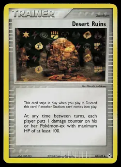 Pokemon Card - Desert Ruins Hidden Legends 88/101 Uncommon Reverse Holo - Image 1