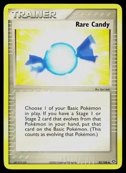 Pokemon Card - Rare Candy Emerald 83/106 Uncommon - Image 1