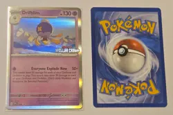 Drifblim SVP 135 Scarlet & Violet Promo Cards Holo Pokemon TCG & Bonus Card - Image 1
