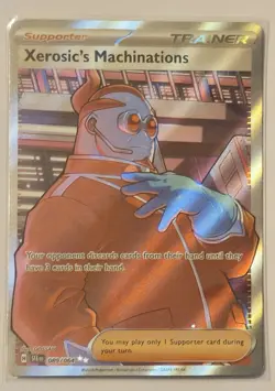 Xerosic's Machinations 089/064 Shrouded Fable Holo Pokemon TCG & Bonus Card - Image 2
