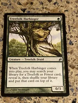 Treefolk Harbinger 239 Lorwyn Regular MTG TCG CARD LP - Image 1