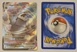 Aggron VMAX 097/172 Brilliant Stars Holo Pokemon TCG & Bonus Card - Image 1
