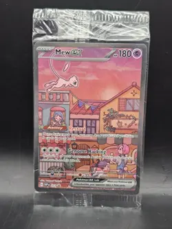 Pokemon Mew ex Sv: Scarlet & Violet 151 UPC Promo Cards 053 *SEALED* - Image 1