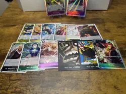 Bandai One Piece OP-13 Bulk common, uncommon, leader, don cards + 10 Foils!! - Image 3