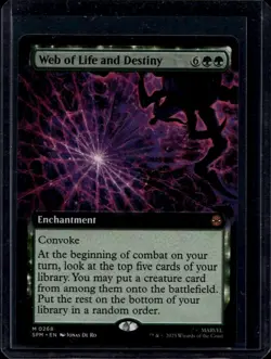 Web of Life and Destiny (Extended Art) M Marvel's Spider-Man 268 NM - Image 1