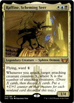 Raffine, Scheming Seer Streets of New Capenna 213 NM - Image 1