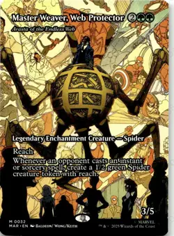 Master Weaver, Web Protector - Arasta of the Endless Web (Borderless) MAR 32 NM - Image 1