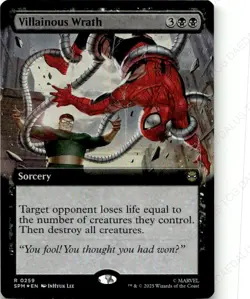 Villainous Wrath (Extended Art) Marvel's Spider-Man 259 Foil NM - Image 1