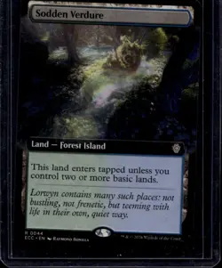 Sodden Verdure (Extended Art) ECC 44 NM - Image 1