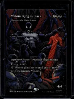 Venom, King in Black - Skithiryx, the Blight Dragon (Borderless) Marvel Universe - Image 1