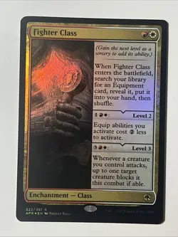 Fighter Class Adventures in the Forgotten Realms FOIL - Image 1