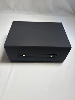 MTG Commander Deck Box - 5 Compartments - Black and Blue - New - Image 3