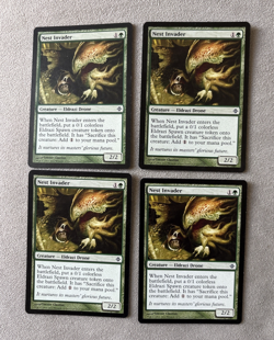 4x Nest Invader MTG Rise of the Eldrazi NM Magic Regular - Image 1