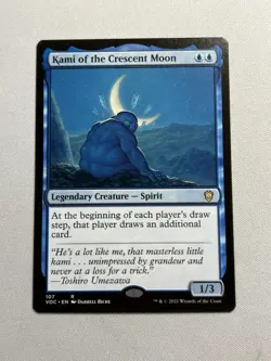 Kami of the Crescent Moon Commander: Innistrad: Crimson Vow Regular NM MTG Magic - Image 1