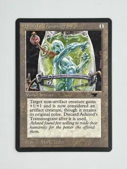 MTG ASHNOD’S TRANSMOGRANT Antiquities Regular MT Magic The Gathering - Image 1