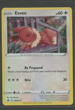 Eevee Holo | Sword & Shield Promo SWSH175 | Pokemon Karte EN NM Evoli - Image 1