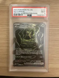 Pokemon PSA 9 Mint Wo-Chien ex 257/193 Special Illustrated Rare - Paldea Evolved - Image 1