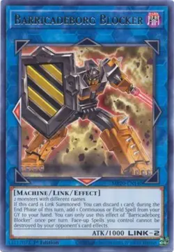 Barricadeborg Blocker - MP20-EN140 - Rare - 1st Edition x1 - Lightly Played - Image 1