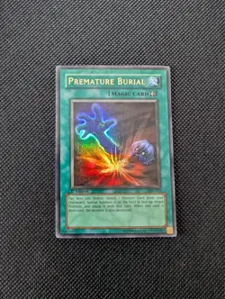 Yu-Gi-Oh! Premature Burial 1st Edition, PSV, Ultra Rare, Magic - Image 2