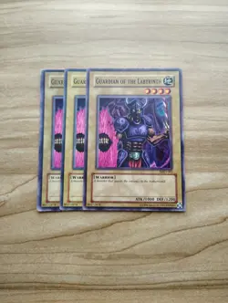 Yu-Gi-Oh! - Guardian Of The Labyrinth 3X - Full Playset - Image 1