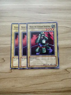 Yu-Gi-Oh! - Masaki The Legendary Swordsman 3X - Full Playset - Image 1