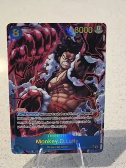 MONKEY D LUFFY - One Piece TCG OP11-118 Alt Art Secret Rare SEC NM - Image 1