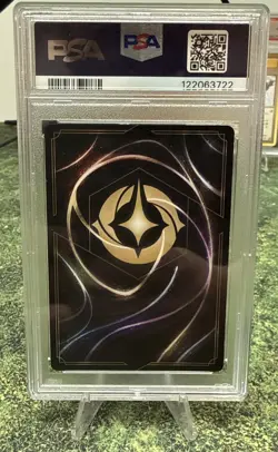 Disney Lorcana Dragon Fire DLC Participation Enchanted Promo 1/C1 PSA 10 Gem Mt - Image 2