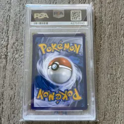 2017 Pokemon Sun & Moon Shining Legends Jirachi Holo Card #42 PSA 10 - Image 2
