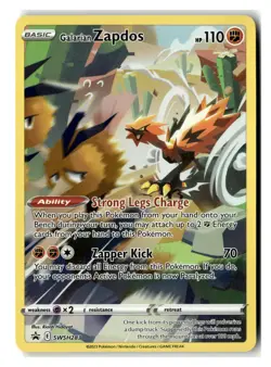 Galarian Zapdos Promo Fighting Holo SWSH: Sword & Shield Promo Cards #SWSH283 [N - Image 1