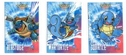 Pokemon Card Database Attacks Cracked Ice Holo Squirtle, Wartortle & Blastoise - Image 1