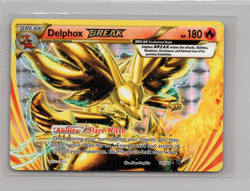 Delphox BREAK 14/124 - Pokemon Fates Collide XY Ultra Rare Card NM - Image 1
