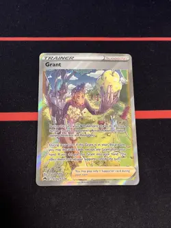 Grant GG62/GG70 Full Art Trainer Crown Zenith Pokemon Card NM - Image 1