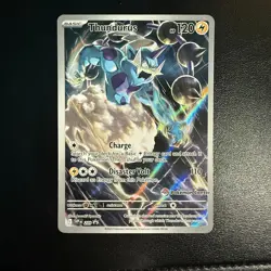 Thundurus (Pokemon Center Exclusive) 209 Scarlet & Violet Promo Card NM - Image 1