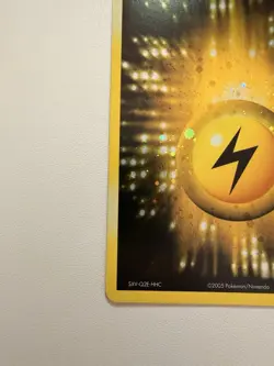 Pokemon TCG Lightning Energy 104/106 EX Emerald Reverse Holo Card - Image 5