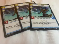 STAR WARS UNLIMITED TCG LOF Lot of 3 EZRA BRIDGER Cards NM GLOBAL SHIPPING - Image 1