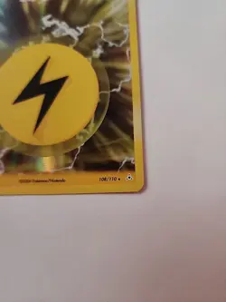 LP (Holo-Rare) Pokemon LIGHTNING ENERGY Card EX HOLON PHANTOMS Set 108/110 Foil - Image 5