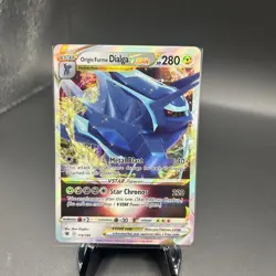 Pokemon TCG Origin Forme Dialga Vstar SWSH256 Promo Card NM - Image 1