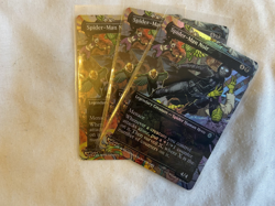 X3 Spider-Man Noir **Full Art-Foil** 0204 Uncommon ~ NM MTG Spider-Man - Image 1