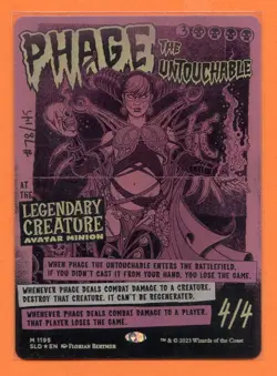 MTG - Phage the Untouchable - Secret Lair Drop Series (SLD) - FOIL - Image 1
