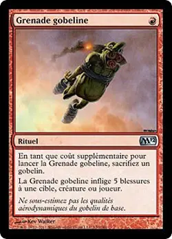 Magic MTG - Goblin Grenade - Magic 2012 - EXC - EN - Image 1