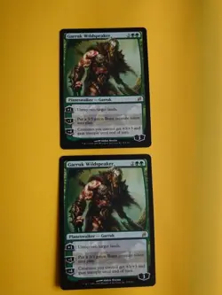 Garruk Wildspeaker x2 Planeswalker MTG 2 Card. Lorwyn. - Image 1
