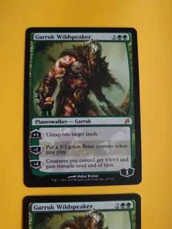 Garruk Wildspeaker x2 Planeswalker MTG 2 Card. Lorwyn. - Image 3