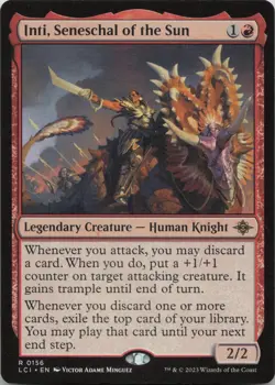 Inti, Seneschal of the Sun R The Lost Caverns of Ixalan 156 - LP MTG - Image 1