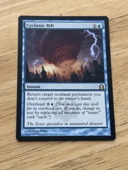 Cyclonic Rift Return to Ravnica Regular Card Magic the Gathering MTG - Image 3