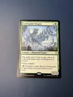 1x EARTHQUAKE DRAGON - Baldur's Gate - MTG - Magic the Gathering - Image 1