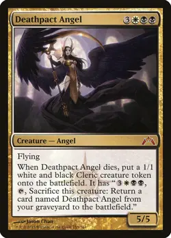 Deathpact Angel Gatecrash NM White Black Mythic Rare MAGIC MTG CARD ABUGames - Image 1