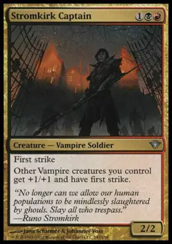 1x STROMKIRK CAPTAIN - Vampire - Dark Ascension - MTG - Magic the Gathering - Image 1