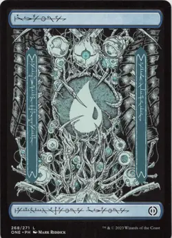 Island () - Full Art L Phyrexia: All Will Be One 268 LP-NM MTG - Image 1